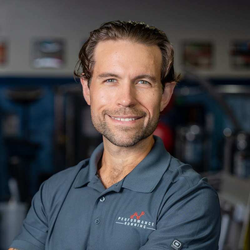 Portrait of Performance Run Gym personal trainer, Aaron Boike