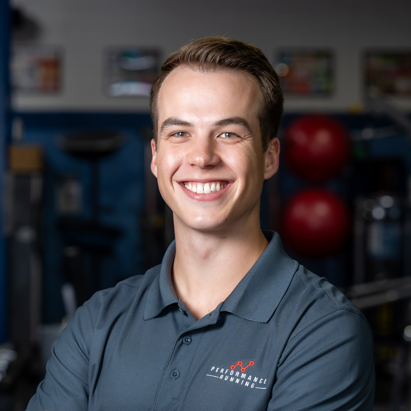 Portrait of Performance Run Gym personal trainer, Landon Tourville